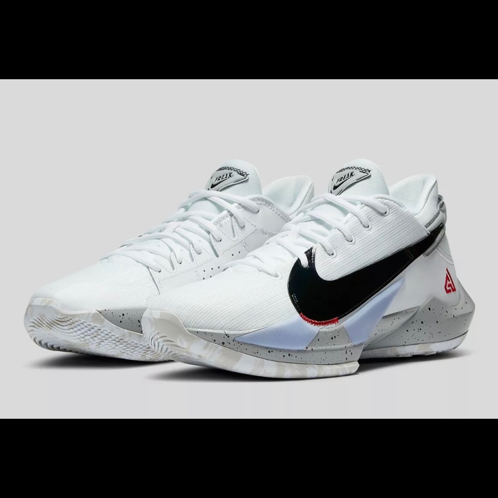 Nike White and Black Athletic Shoes